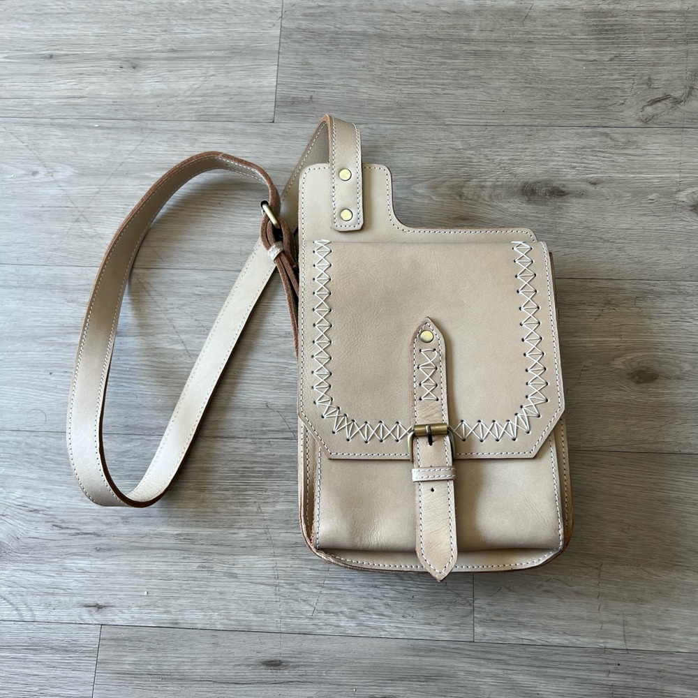 Stanley Street Darla Leather Saddle Bag